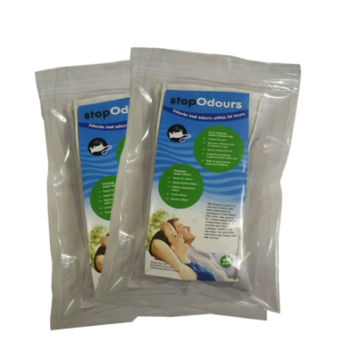 How do StopOdours odour remover bags work?